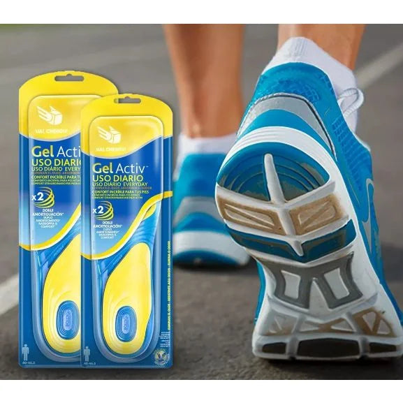 Plantilla Gel Activ Premium™ - Diseñado con tecnología avanzada de absorción de impactos